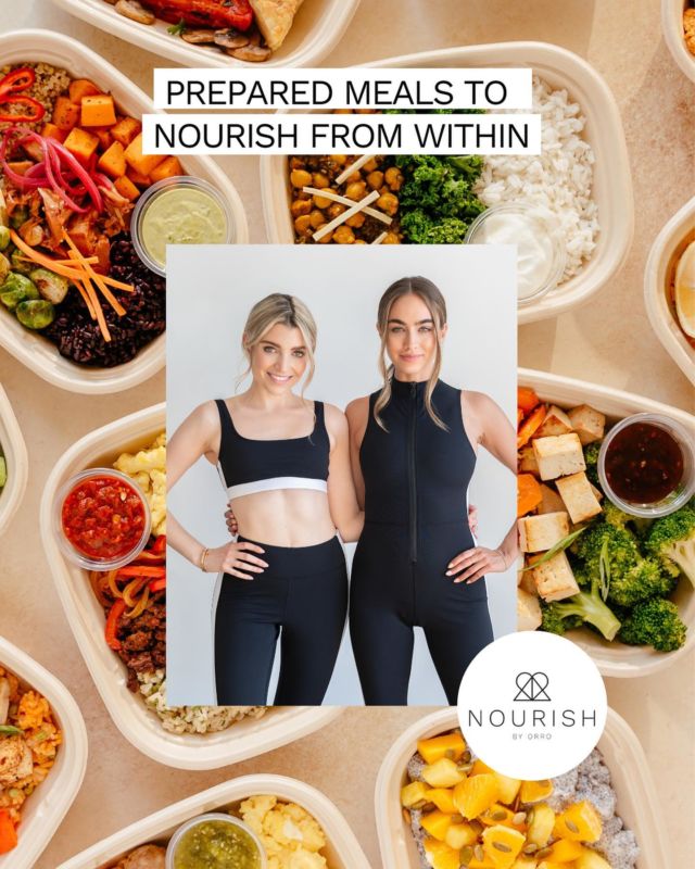 We’ve been keeping something under wraps for months and IT’S FINALLY HERE.

Introducing Nourish by ORRO. A ready-to-eat meal delivery system with the same core goal of @ORROAPP: to bring ease and efficiency to your healthy lifestyle choices.

We know meal prep can be time consuming and takeout can get expensive — so we set out to provide the perfect solution for you. We’ve partnered with registered dietitians and leading experts at @TerritoryFoods to design a weekly, rotating menu that is intentional, well balanced and literally SO delicious.

All of our meals are free of gluten, dairy + refined sugars - with plant-based options available. Everything is curated by us, delivered to your door step, and just requires heating!

A healthy diet that we genuinely enjoy has always been so important to us — and we’re so excited to make food a part of the ORRO brand & lifestyle. To place your order, check out the link in our bio!

With so much love⚡️🤍
E+D