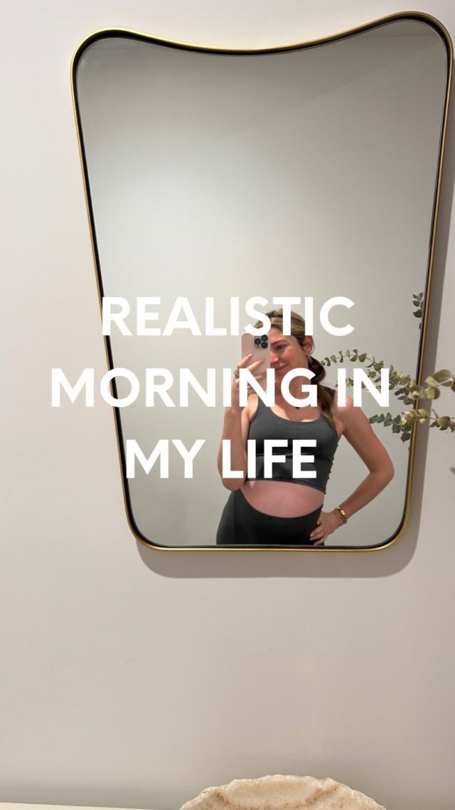 Very REALISTIC morning in my life. Sometimes I wish it was a little more aesthetic, but here we are!!