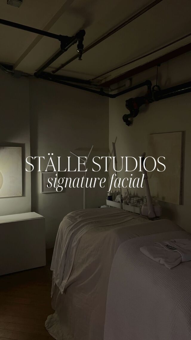 @stallestudios totally customizable signature facial with @joldef ✨☁️